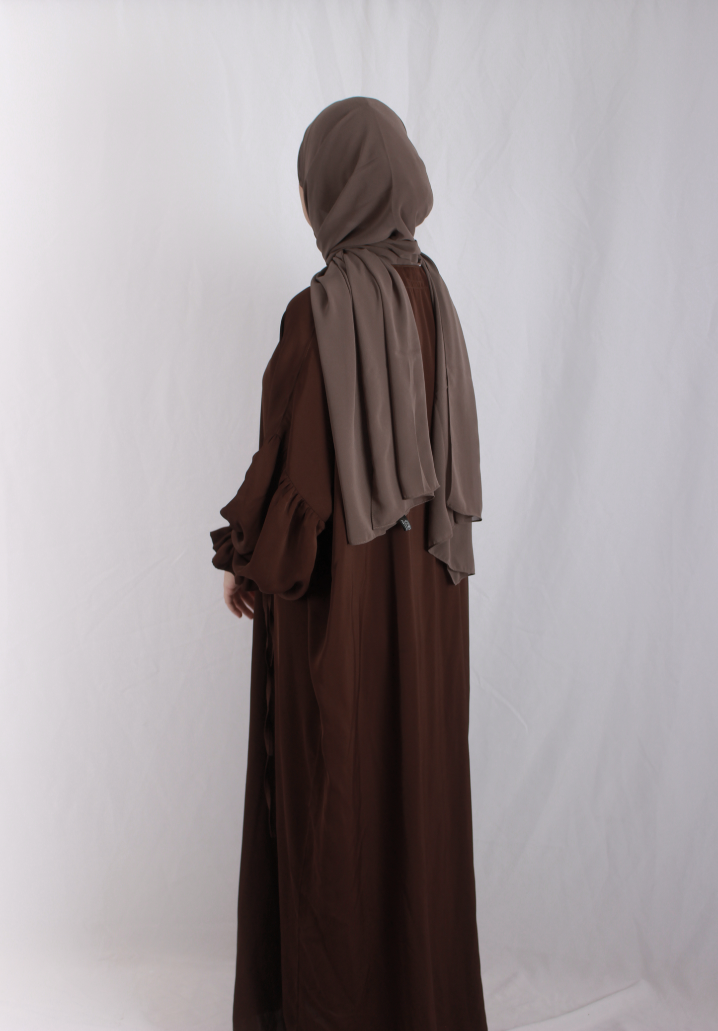 Noor Abaya in Brown