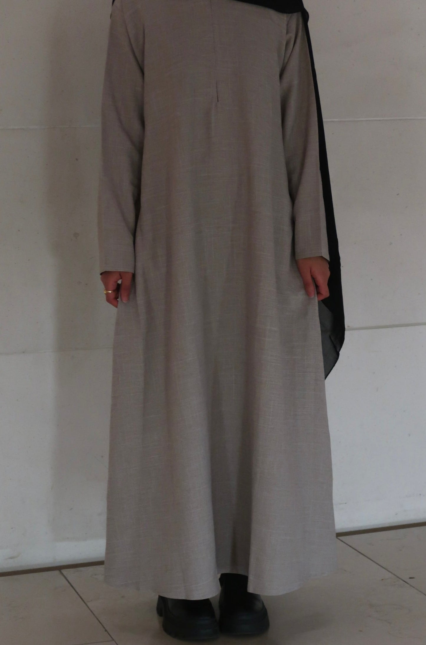 Oat Kamila -  2 Pieces Open Abaya Set