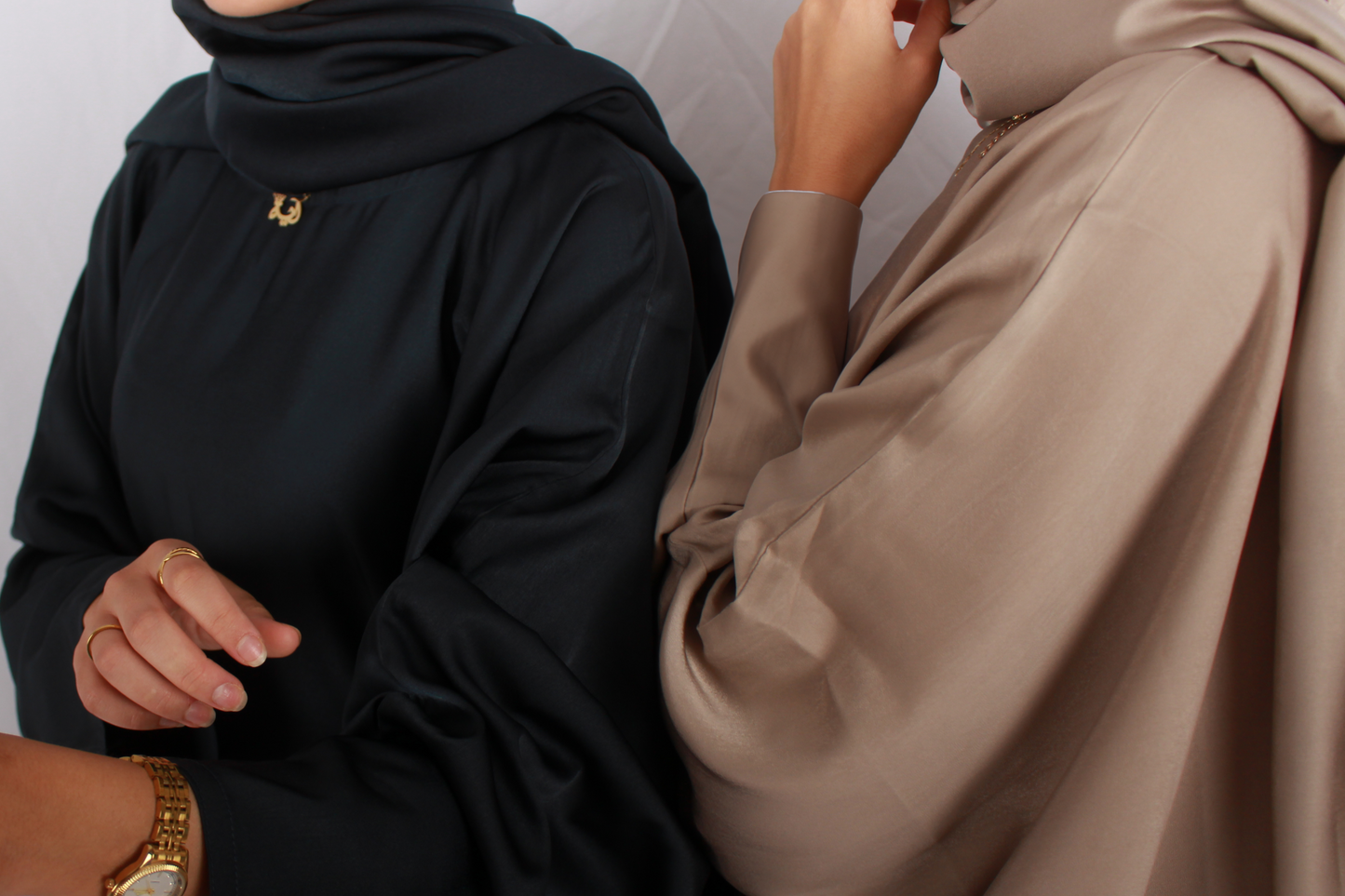 Amirah Abaya in Midnight Blue