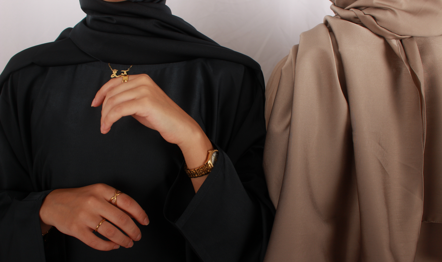 Amirah Abaya in Midnight Blue