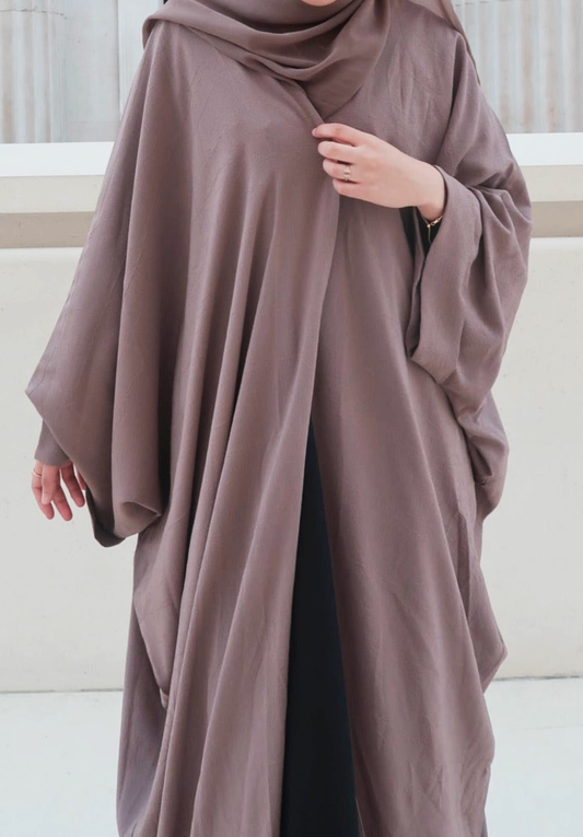 Malika Butterfly Sleeve Abaya